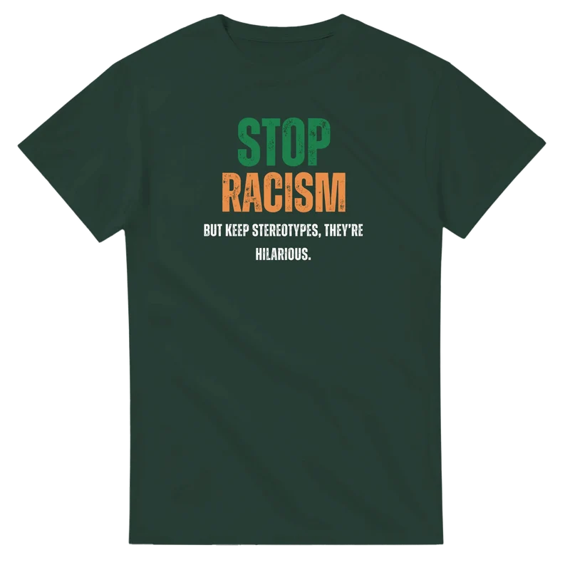 T-shirt Original - Stop Racism...