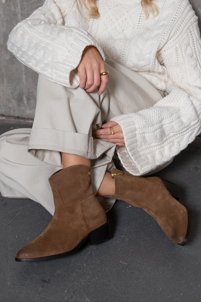 Copenhagen Shoes - The Note Boot Low S Cs9039 - 0241 - Cognac