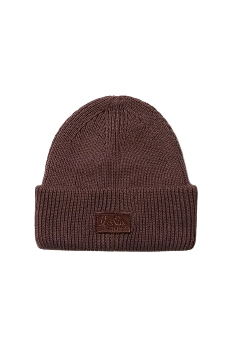 Lala Berlin - Lala Beanie 1 10025645 - Dark Brown