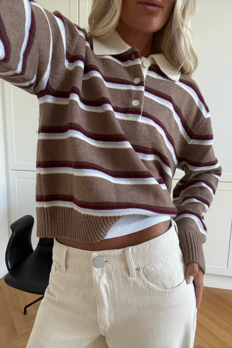 Noella - N-Merryll Knit 16070001 - 1479 - Delissa Multi Stripe