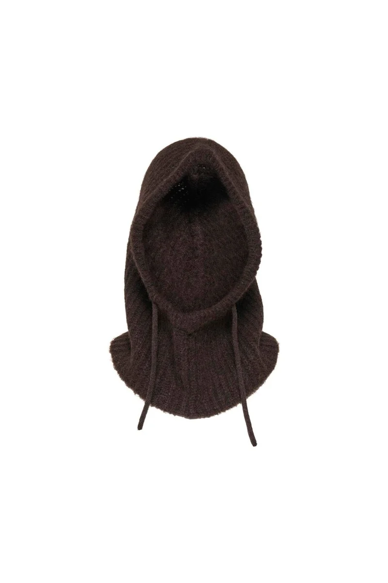 JDY - Jdyzoey Life Balaclava Knt - 5082135 Coffee Bean Melange