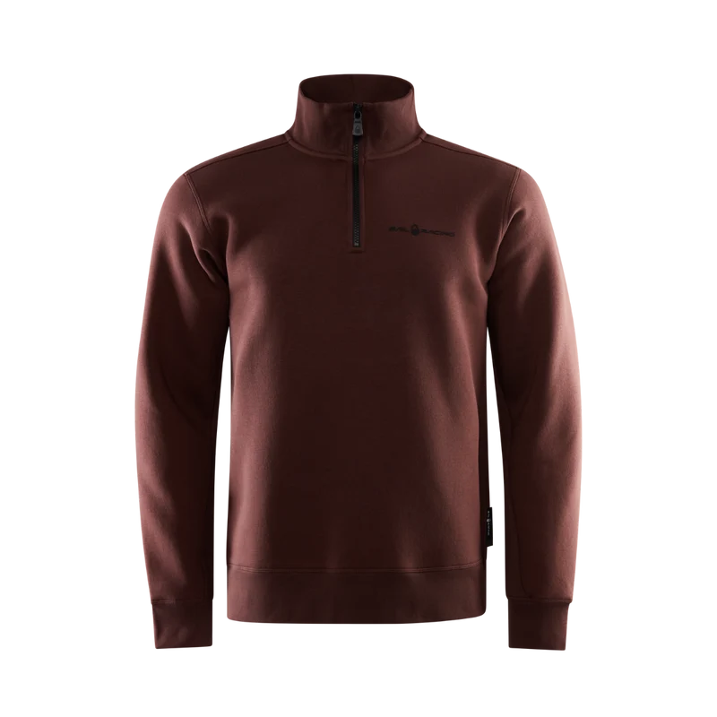 Bowman Logo T-Neck - Dark Brown