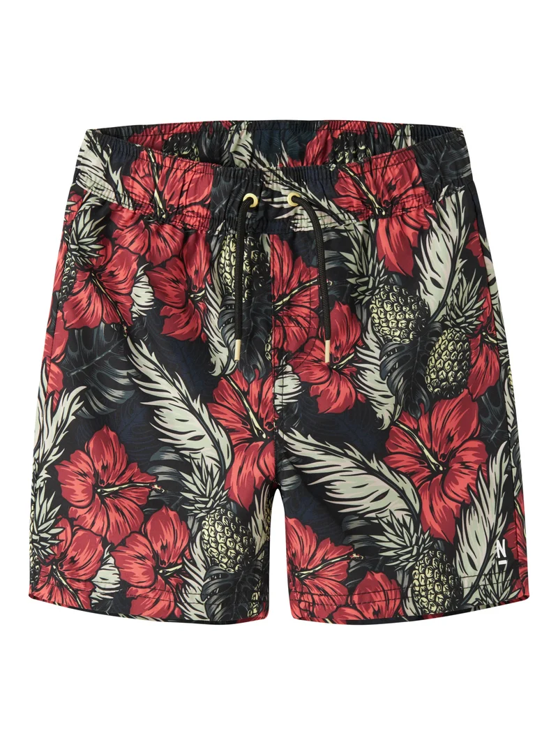 Badshorts Blommiga
