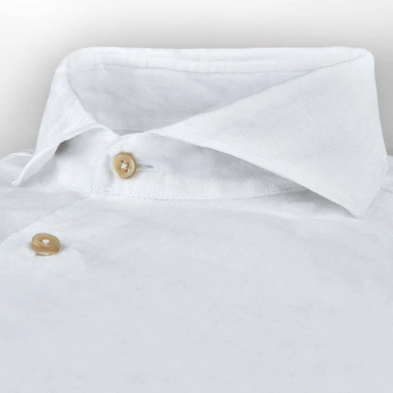 STENSTRÖMS Linen Shirt Regular - White