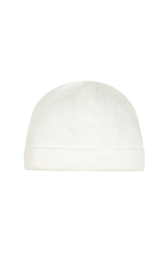 Beanie Pointelle - Ecru