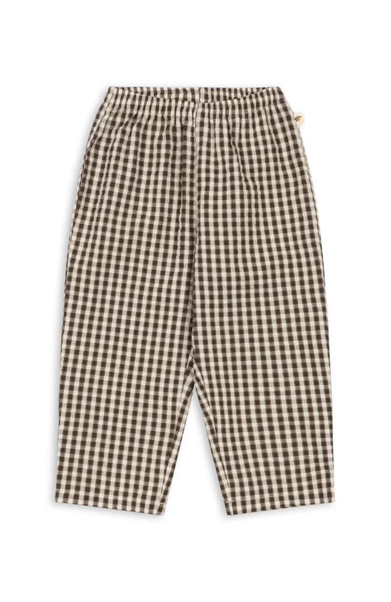 Kim Pants - Choco Check