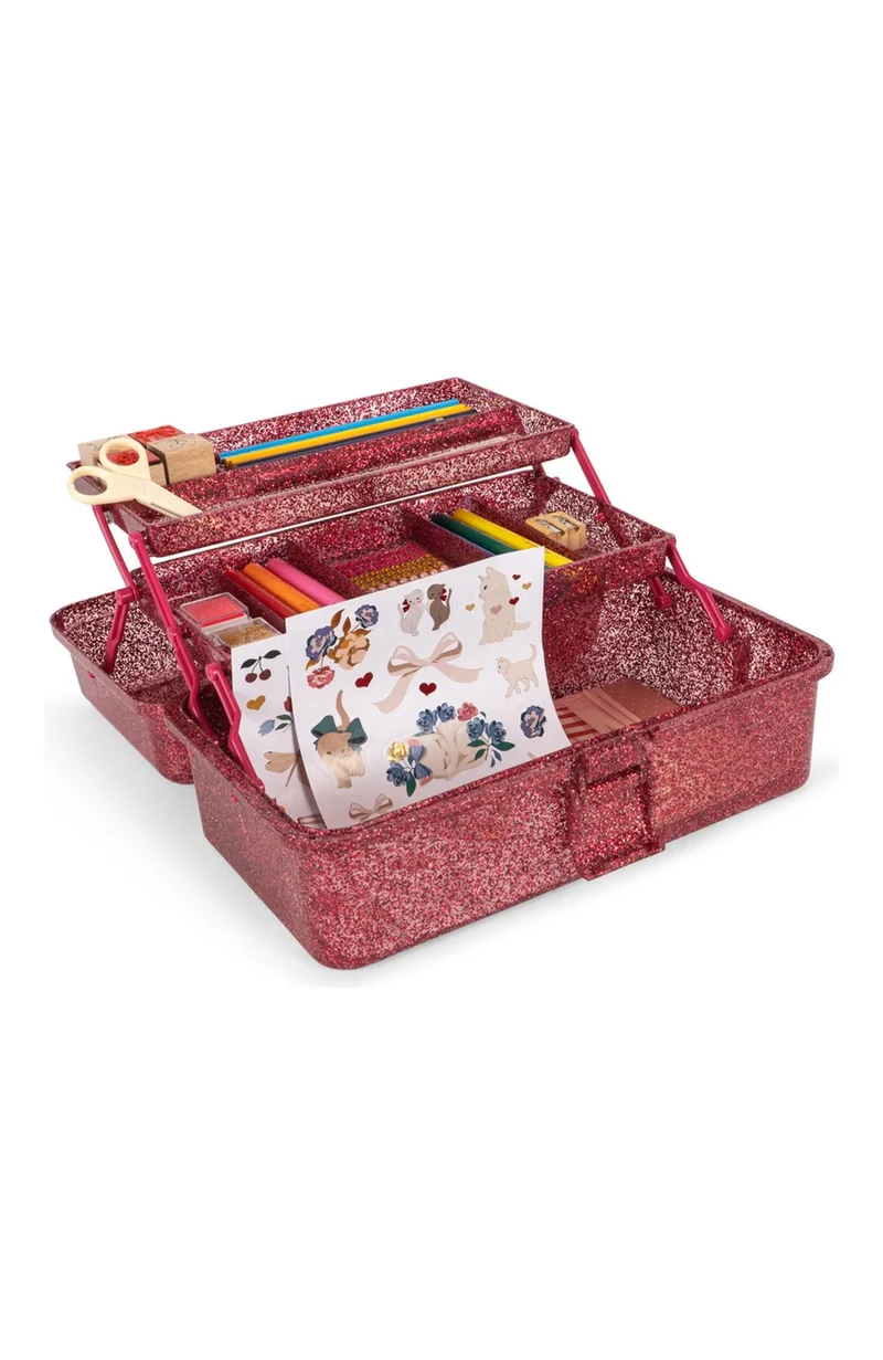 Creative Art Caddy - Glitter Rose