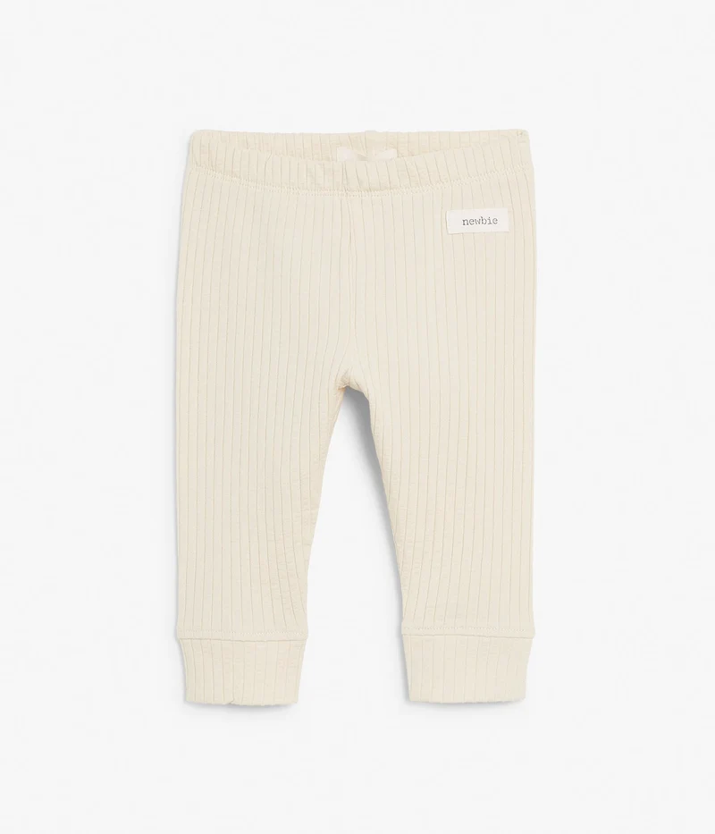 Baby ribbed leggings