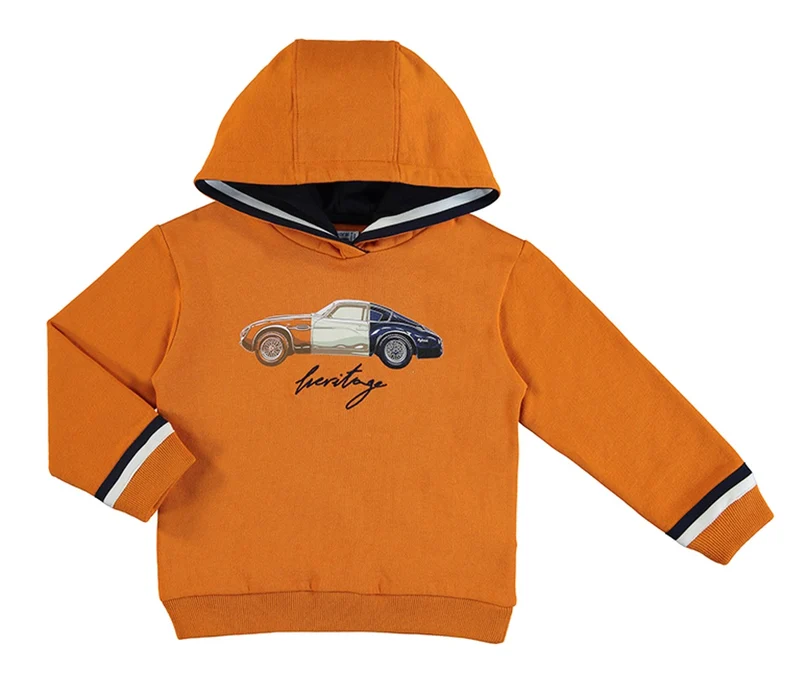 Mayoral Boys Heritage Car Hoodie Sweatshirt