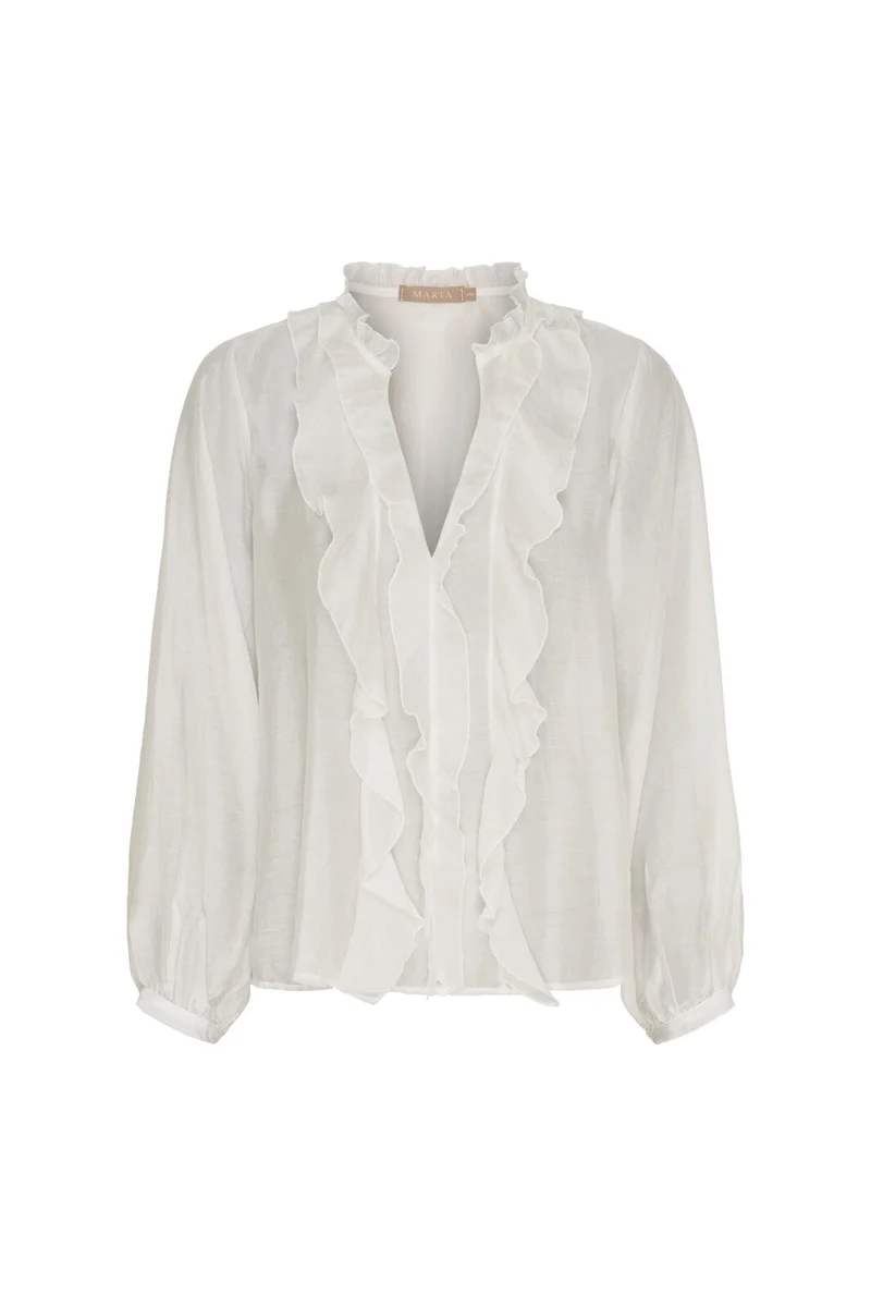 Marta Du Chateau - Mdcnaira Shirt 58221m - White