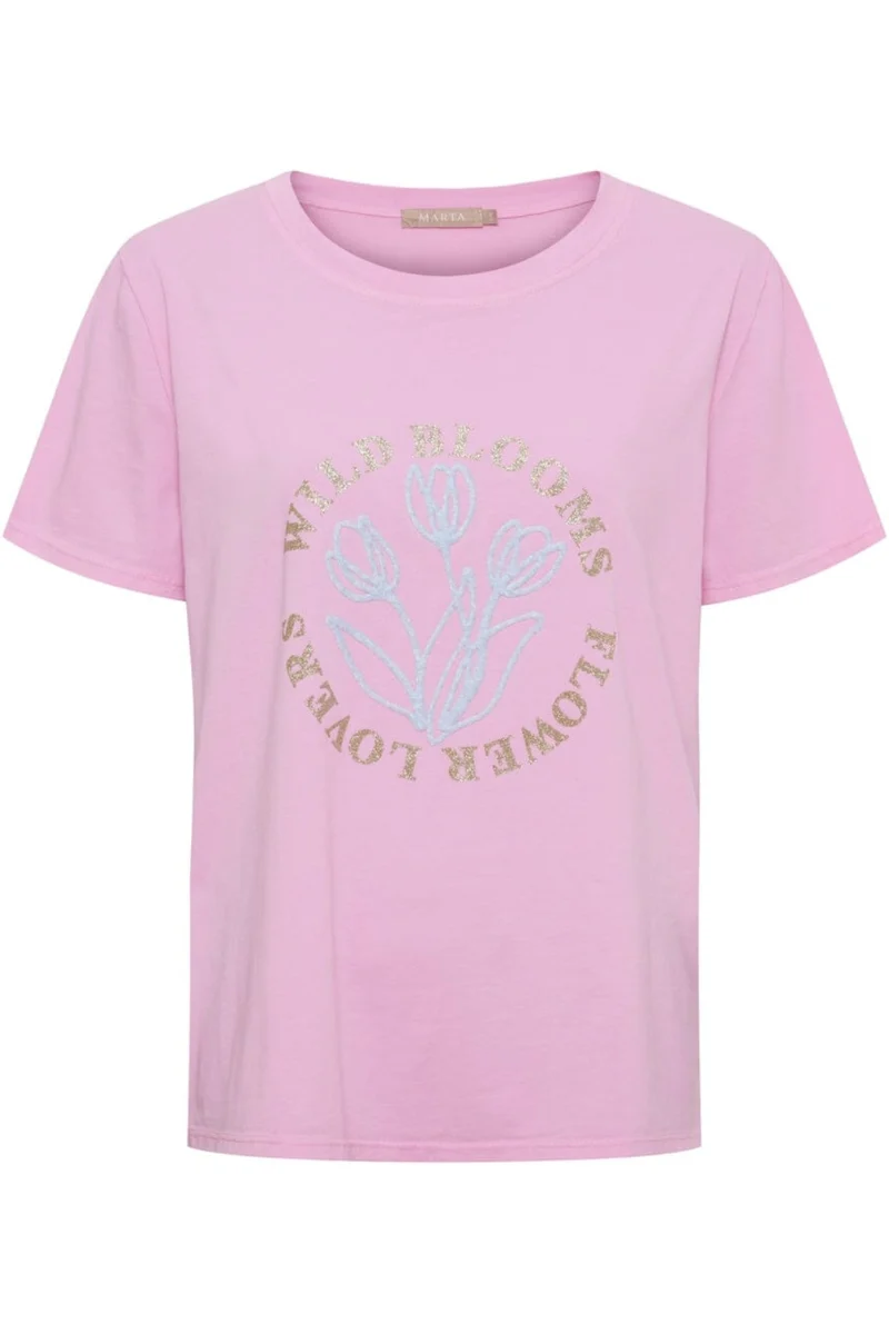 Marta Du Chateau - Mdcbrianna Tee 22585 - Pink