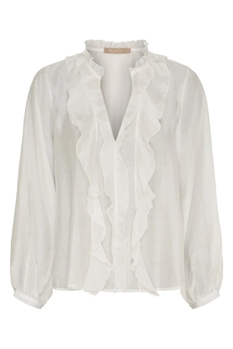 Marta Du Chateau - Mdcnaira Shirt 58221m - White