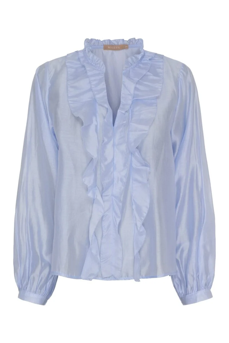 Marta Du Chateau - Mdcnaira Shirt 58221m - Lightblue982