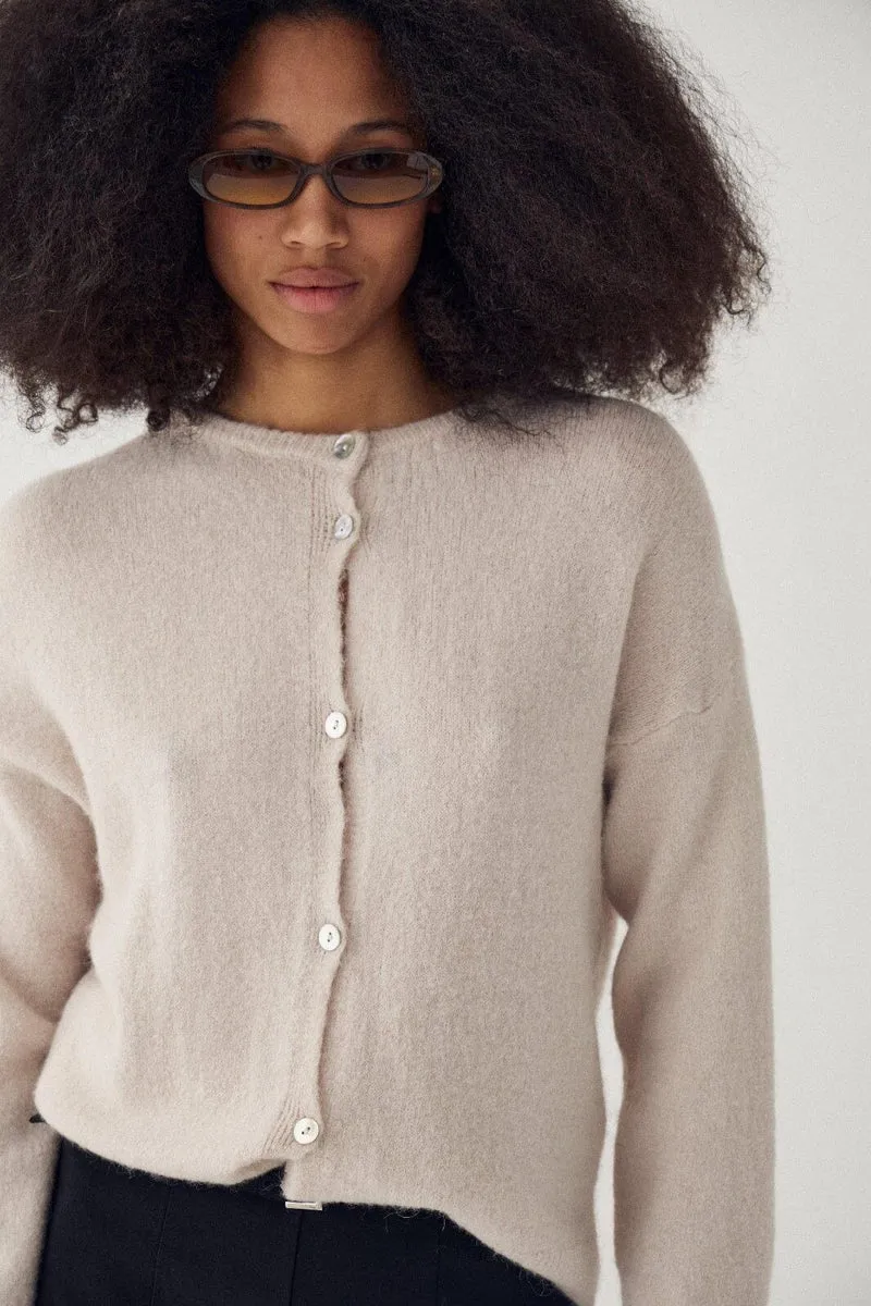 Noella - N-Numa Knit Cardigan 14900004 - 1206 - Oyster