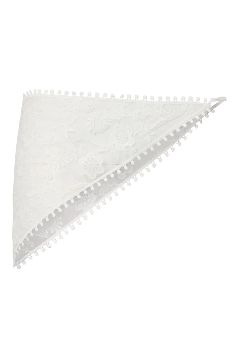 Pieces - Pcasta J Wrap Lace Sarong - 5137284 Cloud Dancer