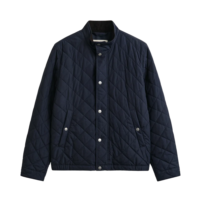 Quilted Jacket - Evening Blue