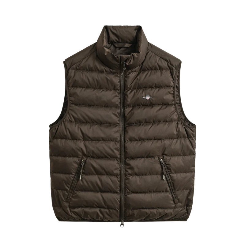 Light Down Vest - Shadow Brown