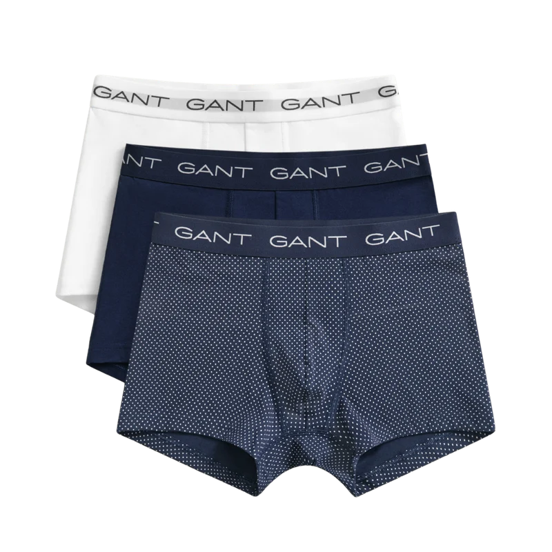 Dot Print Trunk 3-Pack - Marine