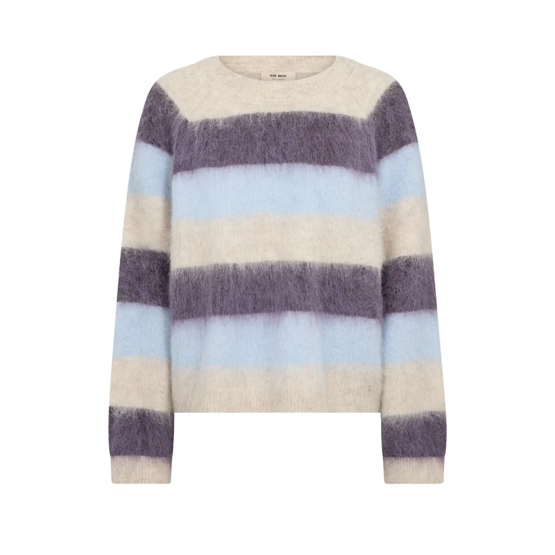 MMSuvi Stripe Knit - Sweet Grape
