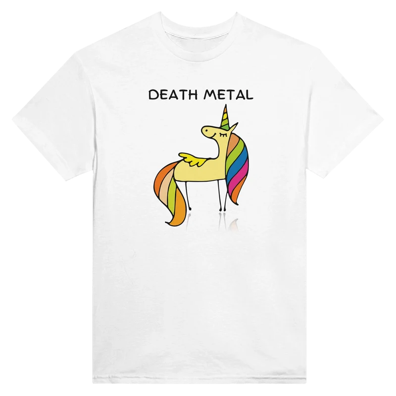 T-shirt - Death Metal Unicorn
