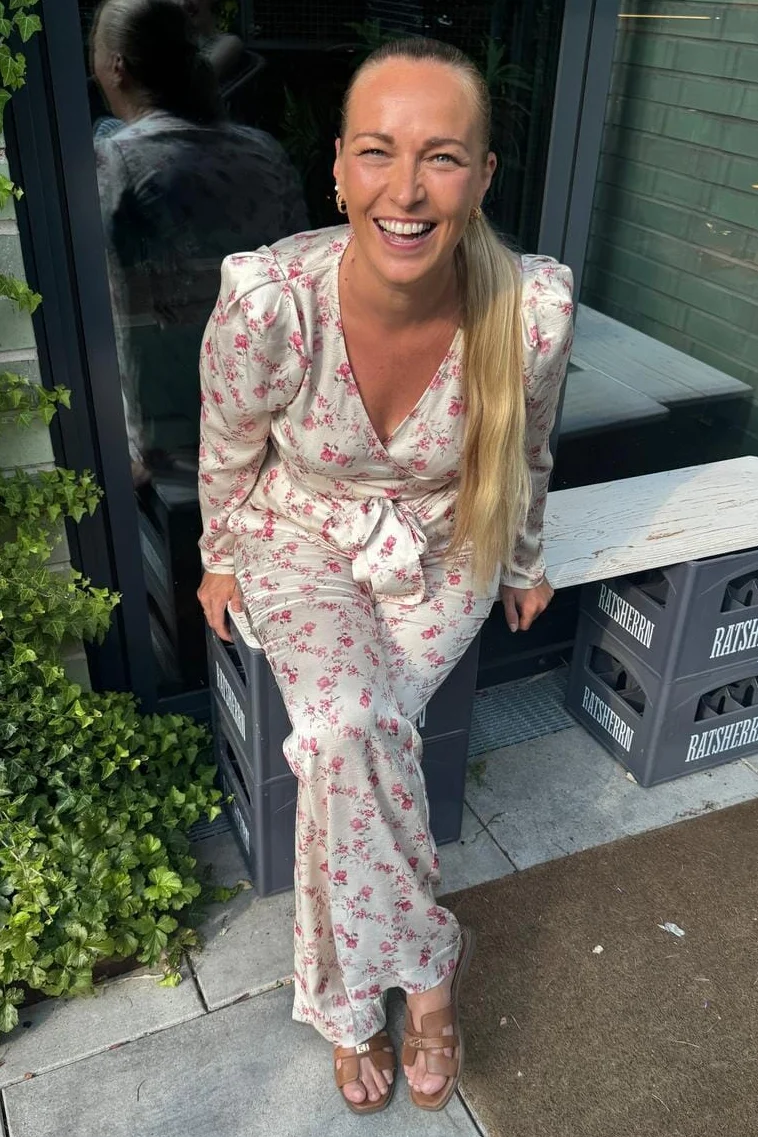 Valentin Studio - Comfy Fleur Pants 169189 - 565 - Floral Rose