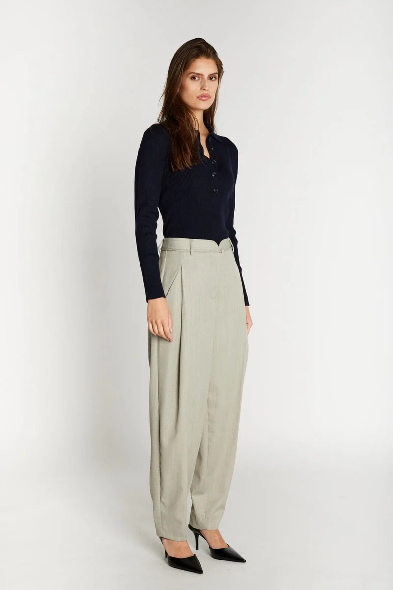 Bruuns Bazaar - Phialabbjonat Pant Bbw5183 - Beige Melange