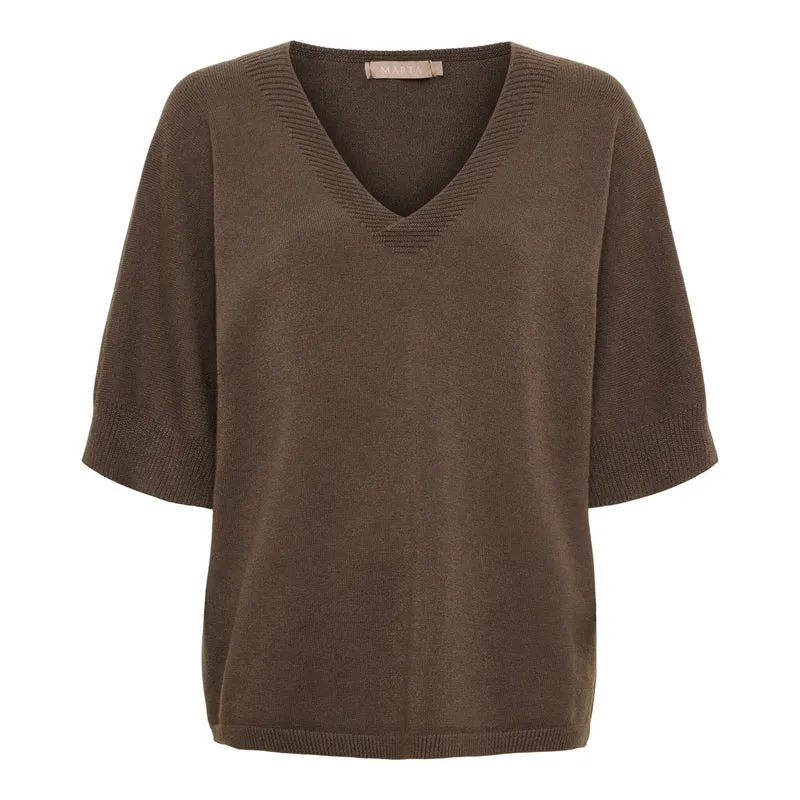 Marta Du Chateau - Mdcinaya Knit 9587 - Chocolate