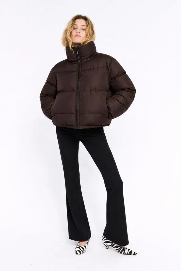 Cras - Valencia Puffer Jacket C387 - Java Brown