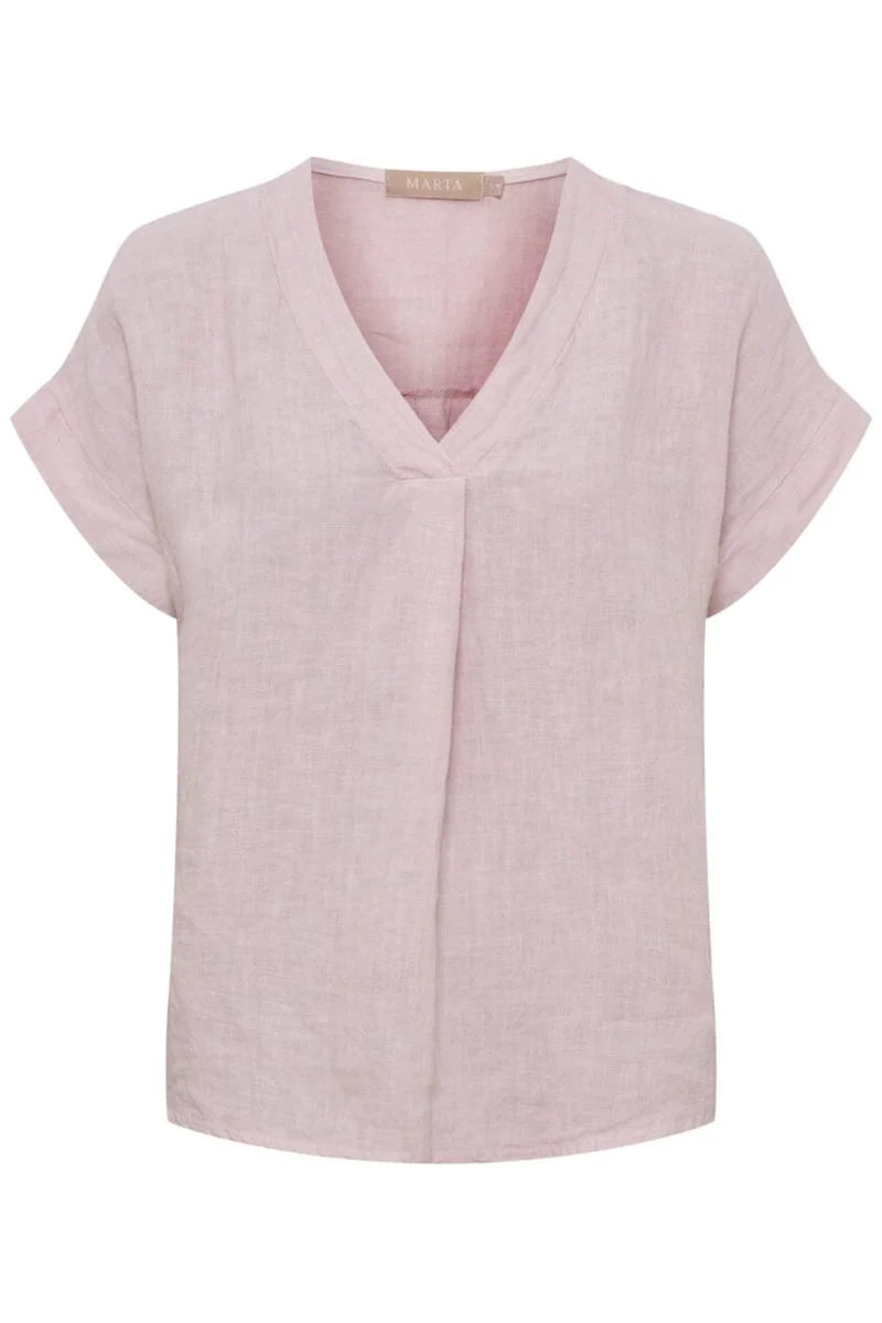 Marta Du Chateau - Mdcbellissima Blouse 86520 - Cipria