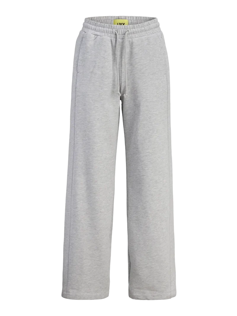 Jjxx - Jxcora Wide Barrel Sweat Pants Swt - 4949850 Light Grey Melange