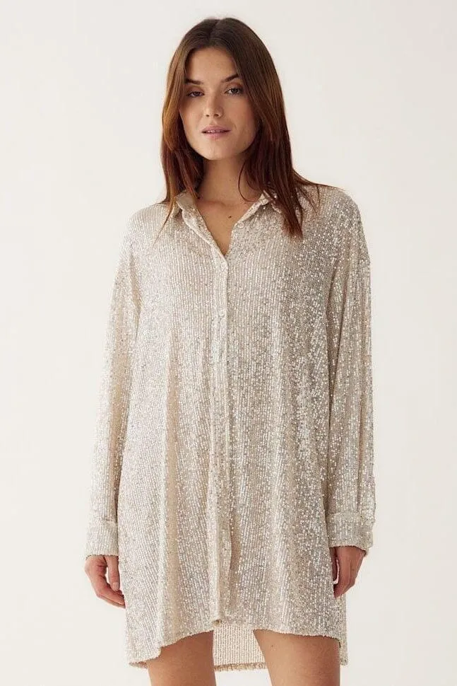 Noella - Lizanne Shirt 14320001 - 766 - Silver