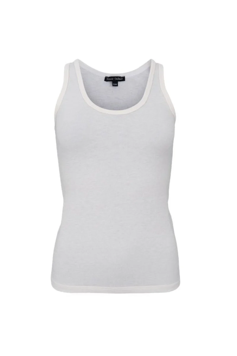 Black Colour - Bcfaye Lurex Top 40055 - Shirts,Musthaves - Off White