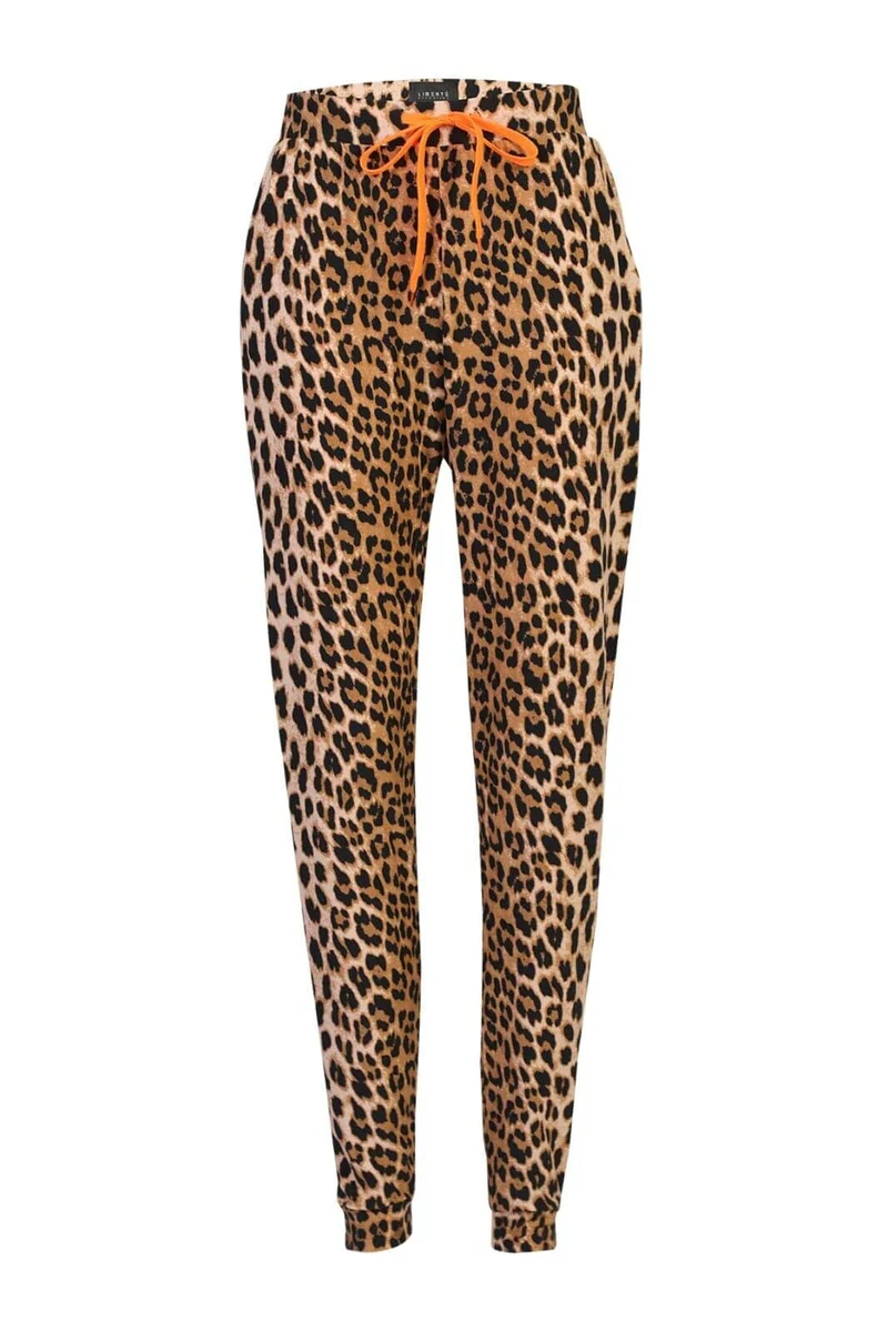 Liberte - Alma-Pant 9500 - Lux Leo X Neon Orange