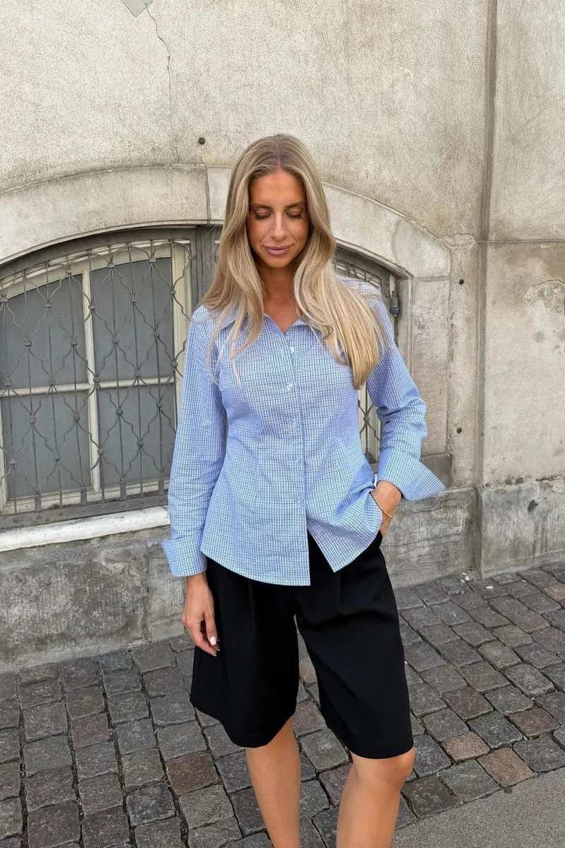 BYIC - Siljeic Shirt A25127 - Blue White Checks