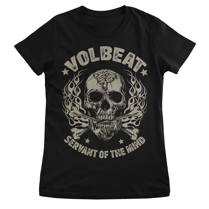 Volbeat Skull & Crossbones Girly Tee