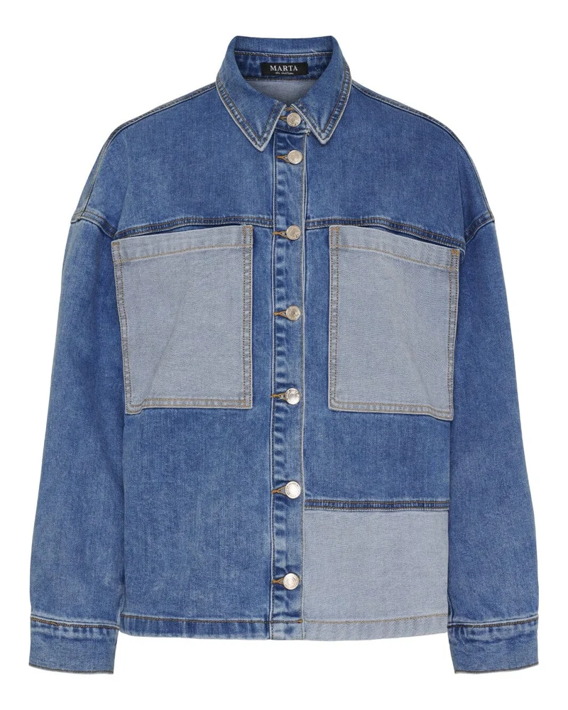 Marta Du Chateau - Mdcmilja Shirt MDC238-V9079A - Blue Denim