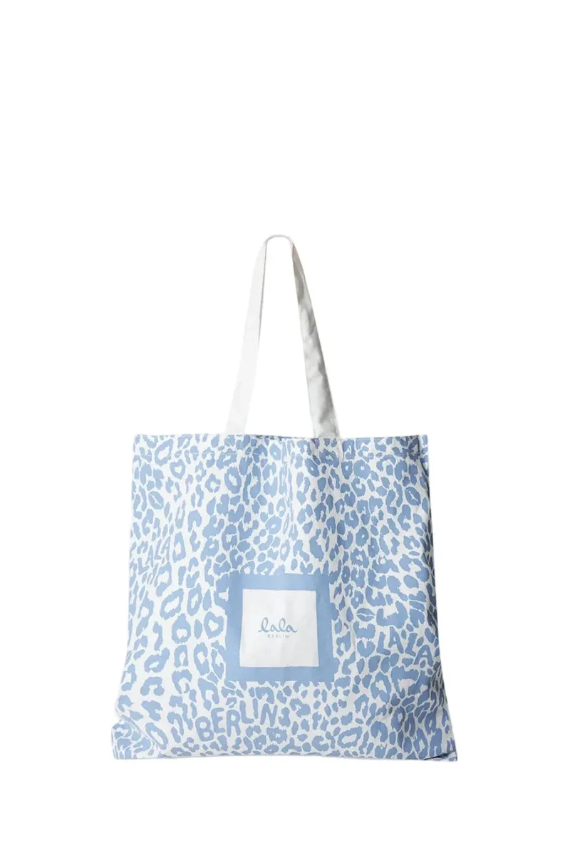 Lala Berlin - Tote Maja 10020462 - Light Blue Leo