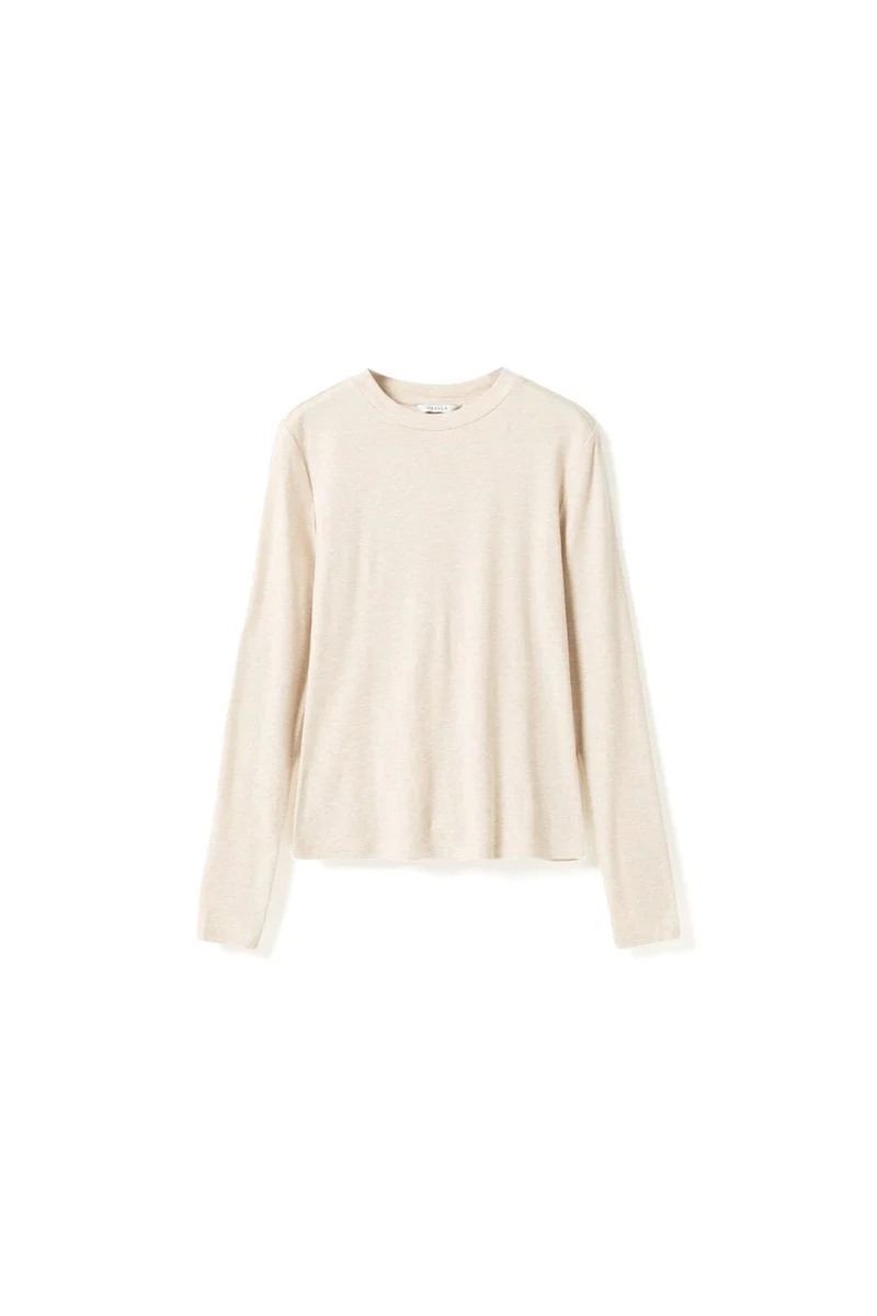 Noella - N-Lidie Ls Top 17000001 - 1236 - Oatmeal Melange