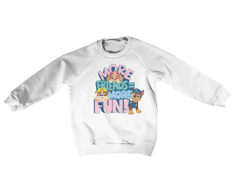 Paw Patrol - More Friends More Fun Kids Sweatshirt