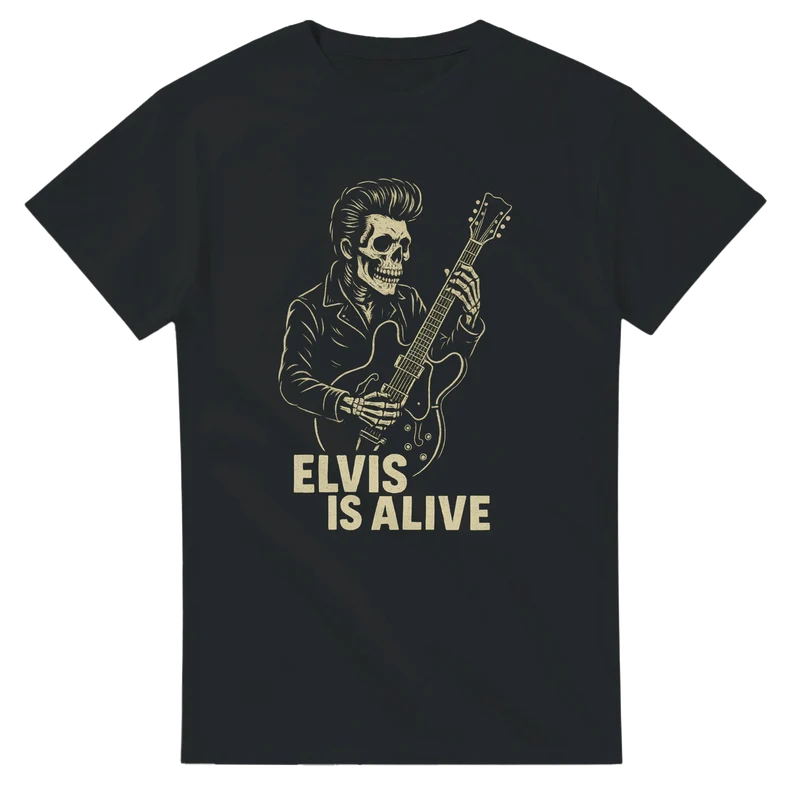 T-shirt Original – Elvis Is Alive