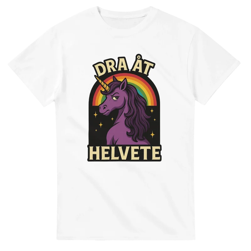 T-shirt - Dra åt helvete