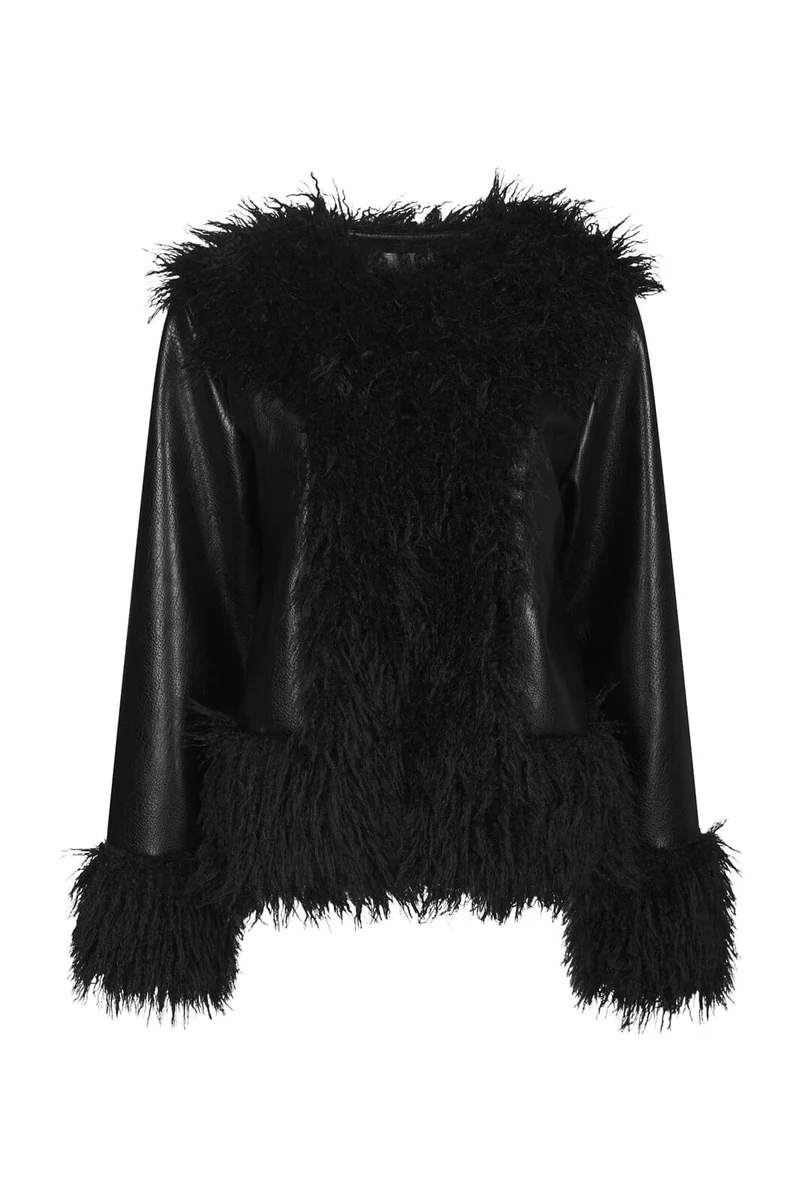 Neo Noir - Grilinda Faux Leather Jacket 164791 - 100 - Black