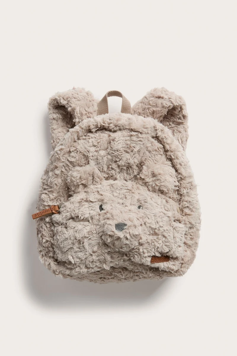 Kids backpack with teddy bear