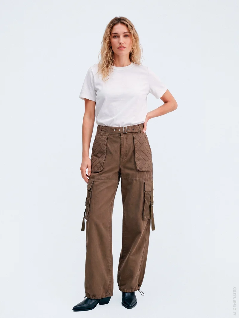 Gossia - Loniago Pant G3047 - Khaki Brown