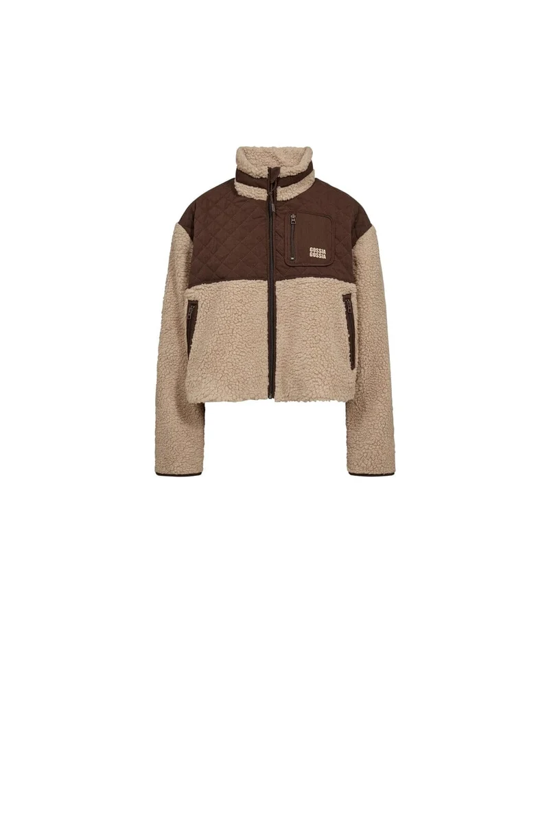 Gossia - Litsygo Jacket G3052 - Sand Brown Mix
