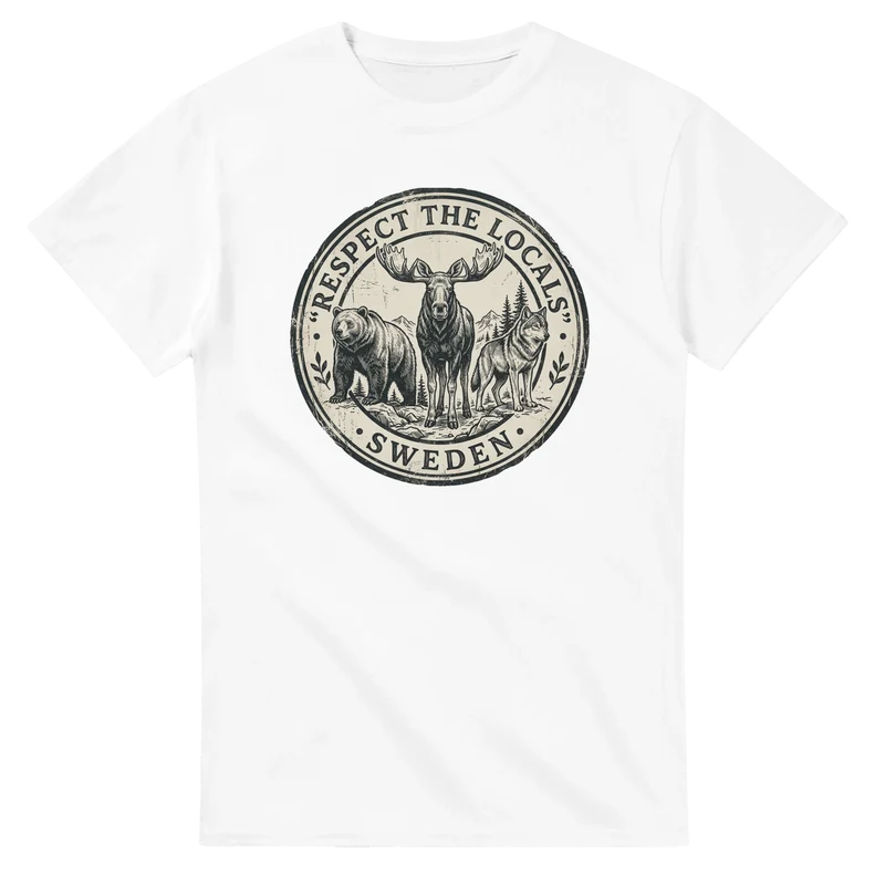 T-shirt - Respect the locals