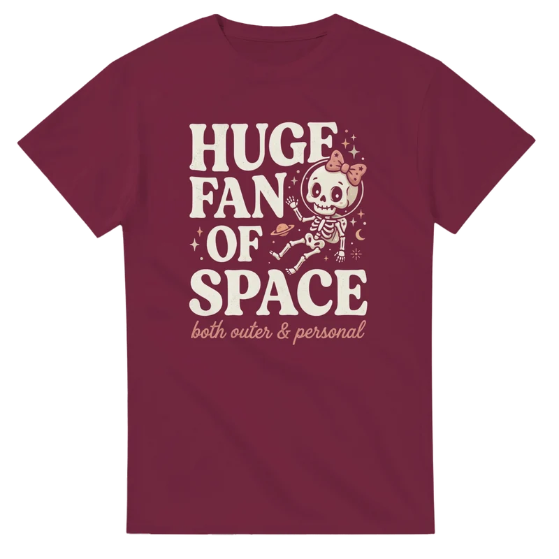 T-shirt - Huge fan of space
