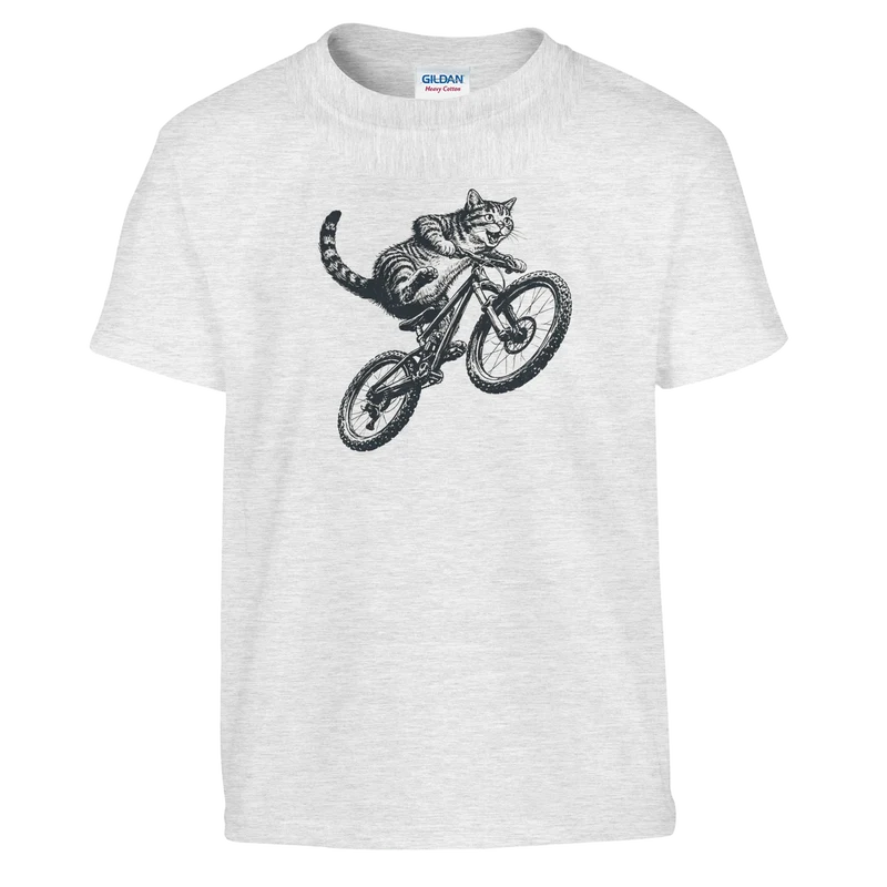 T-shirt Barn - Cykelkatten