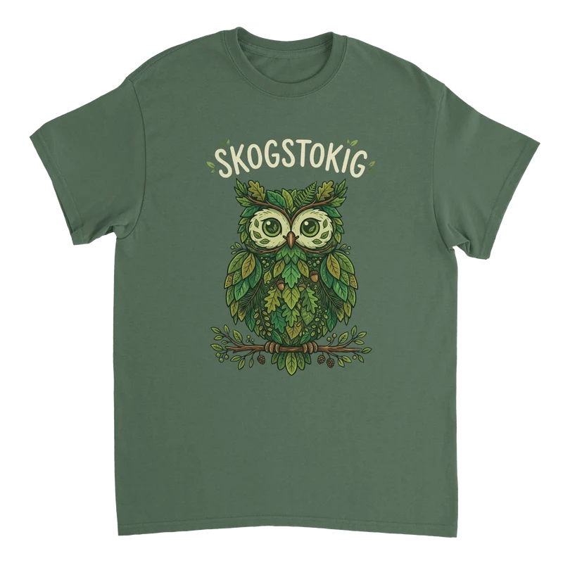 T-shirt - Skogstokig