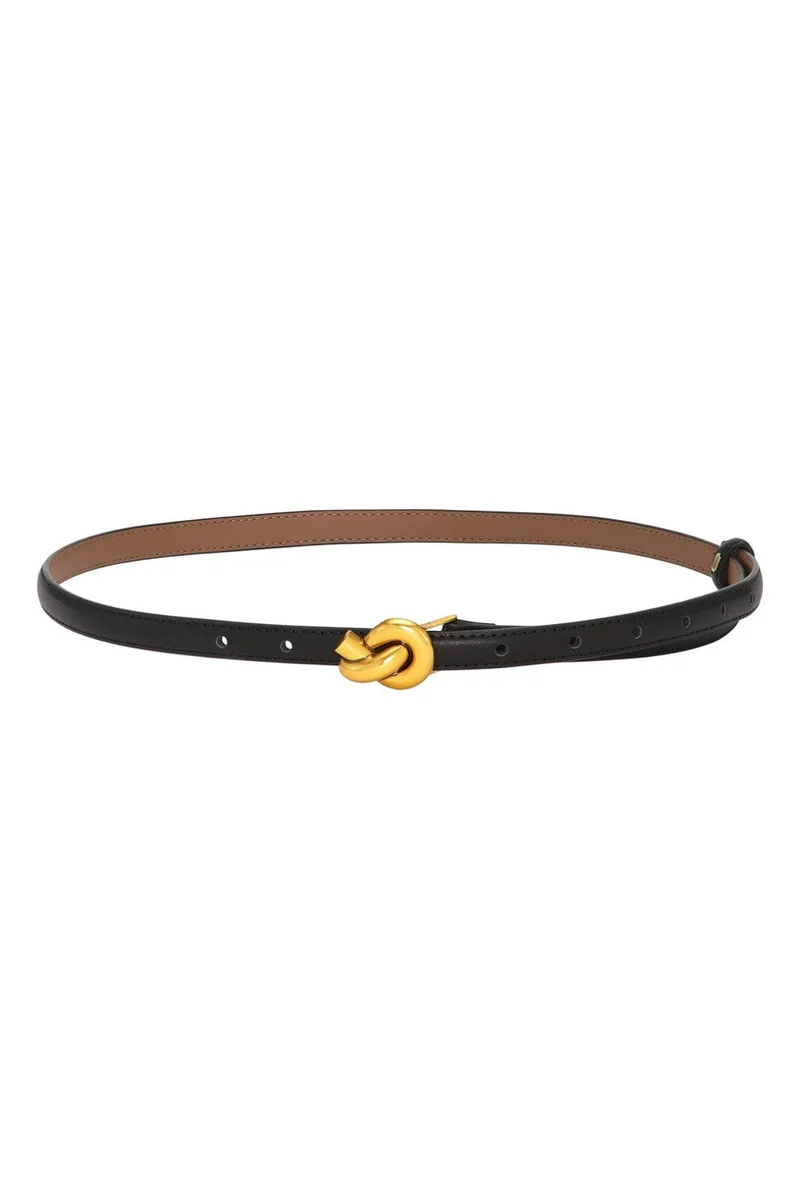 Plissé Copenhagen - Knot Belt 70-820-606 - Black